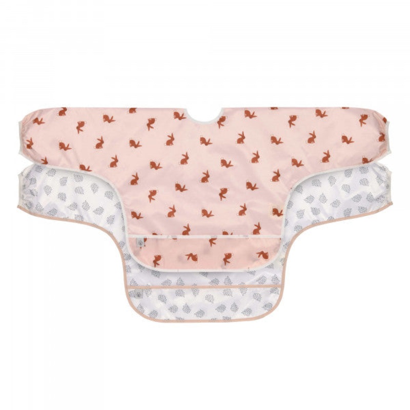 Long Sleeve Bib (2 pcs) Tiny Farmer Rabbit