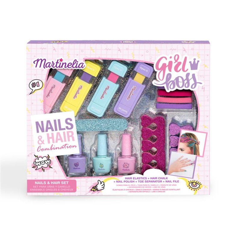 Martinelia Super Girl Hair & Nail Set