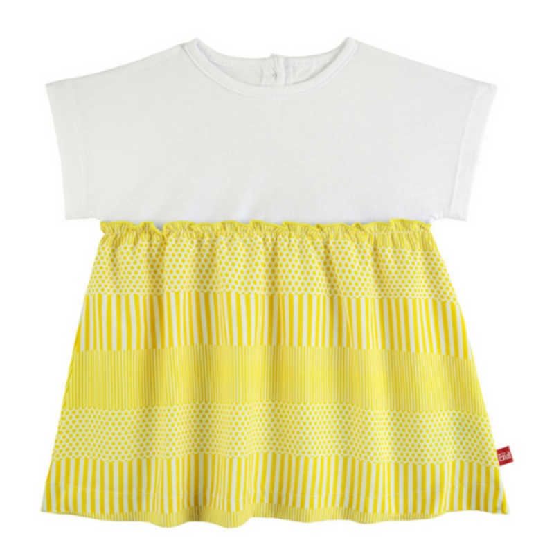 Sunshine short sleeve mix dress.