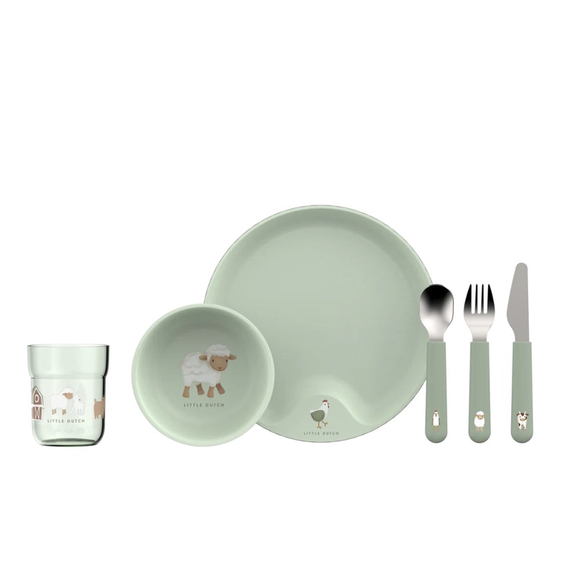 Children’s dinnerware 6-piece set Little Farm
