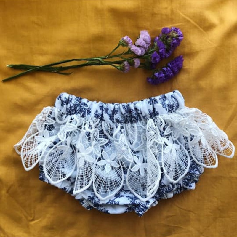 G&N Bloomers Blue Vintage Floral