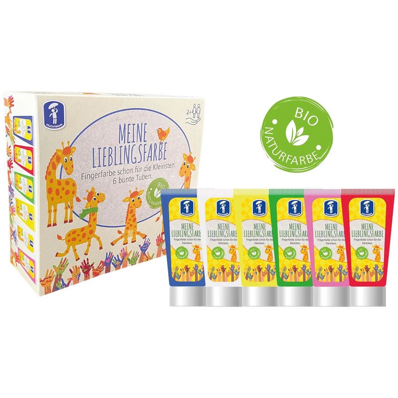 My Favourite Colour Finger Paint 75g (pack of 6)