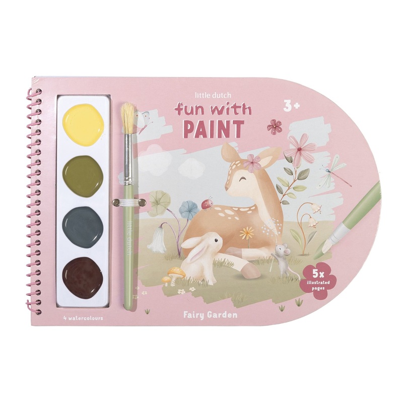 Paint Book – Fairy Garden