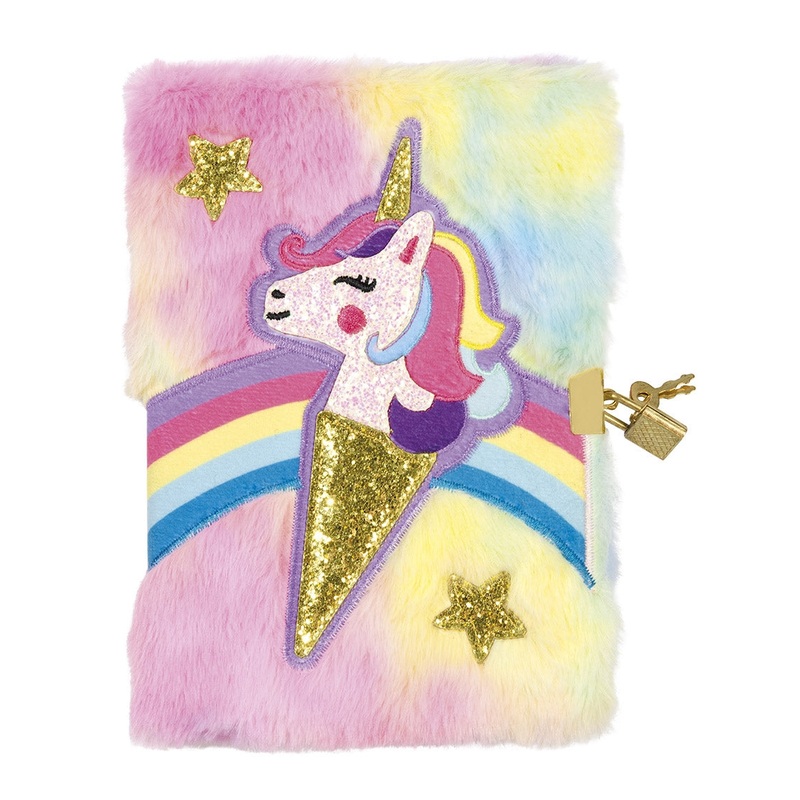 Totum Unicorn Fluffy Notebook
