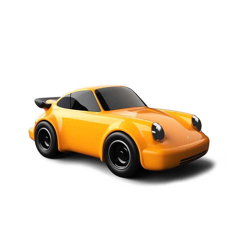 Racing Car Porsche – Golden Yellow