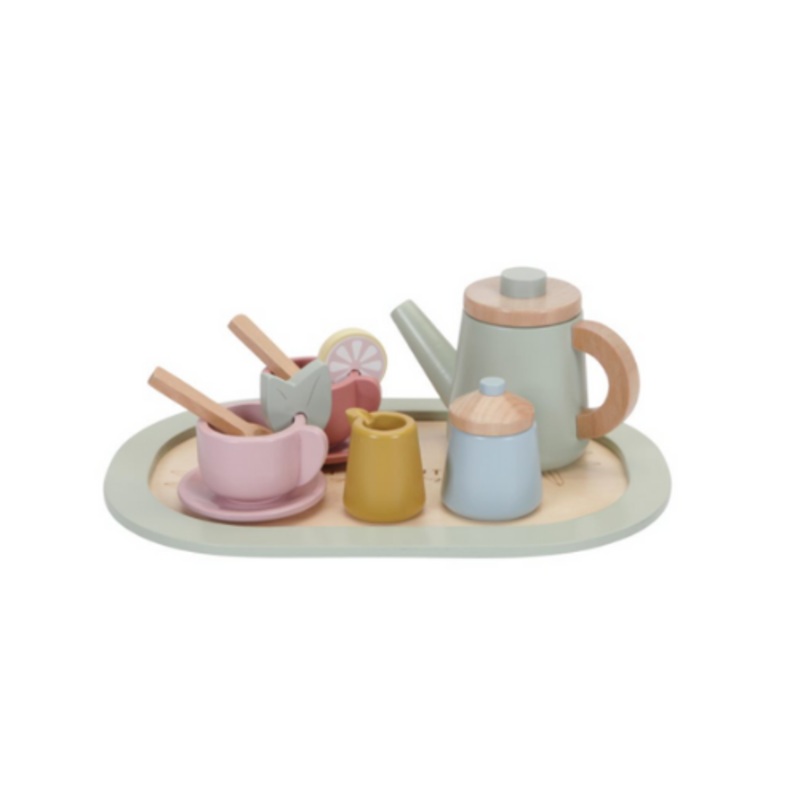 Wooden Tea set