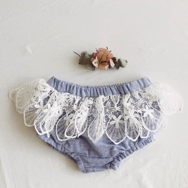 G&N Bloomers Striped Blue & White