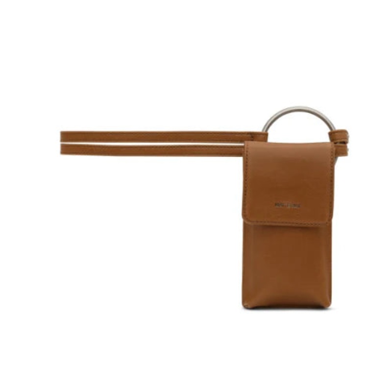 Lola-Vintage Belt with Cell Phone Pouch – Chili