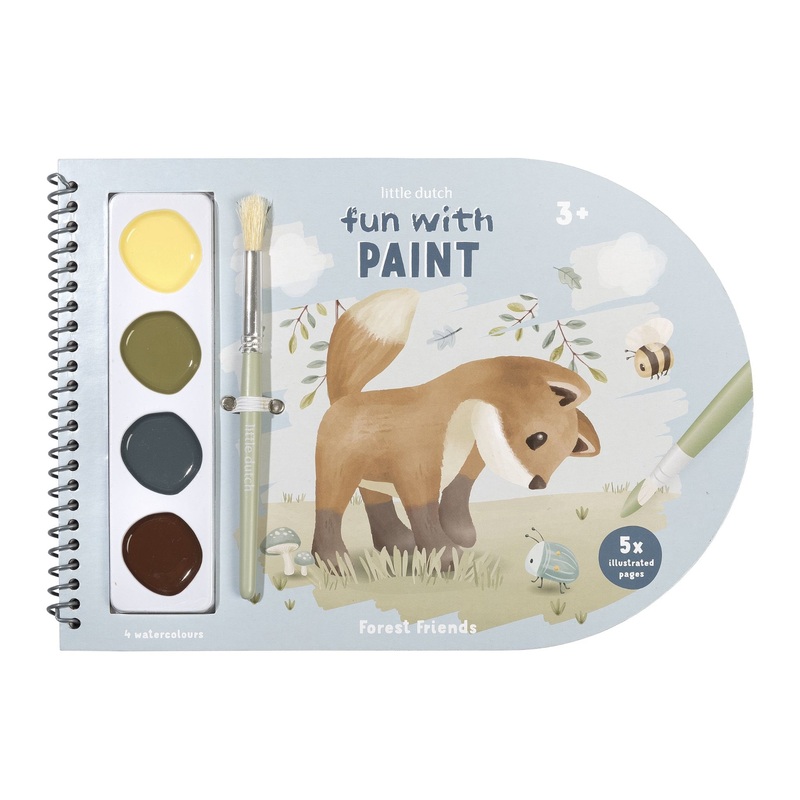 Paint Book – Forest Friends
