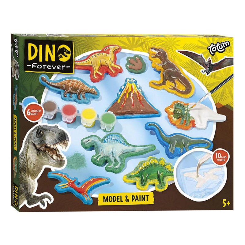 Totum Dino Forever – Plaster Casting and Painting