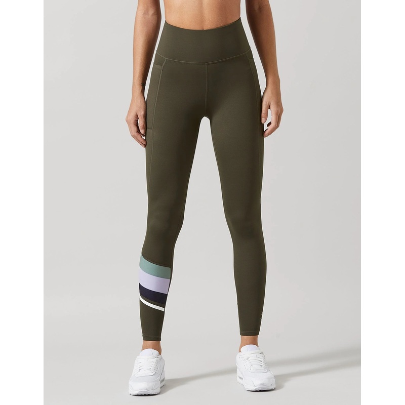 Rochelle Black Olive Leggings
