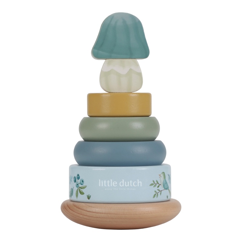 Rocking ring stacker wood – Forest Friends