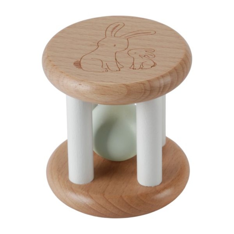 Roller rattle Baby bunny FSC