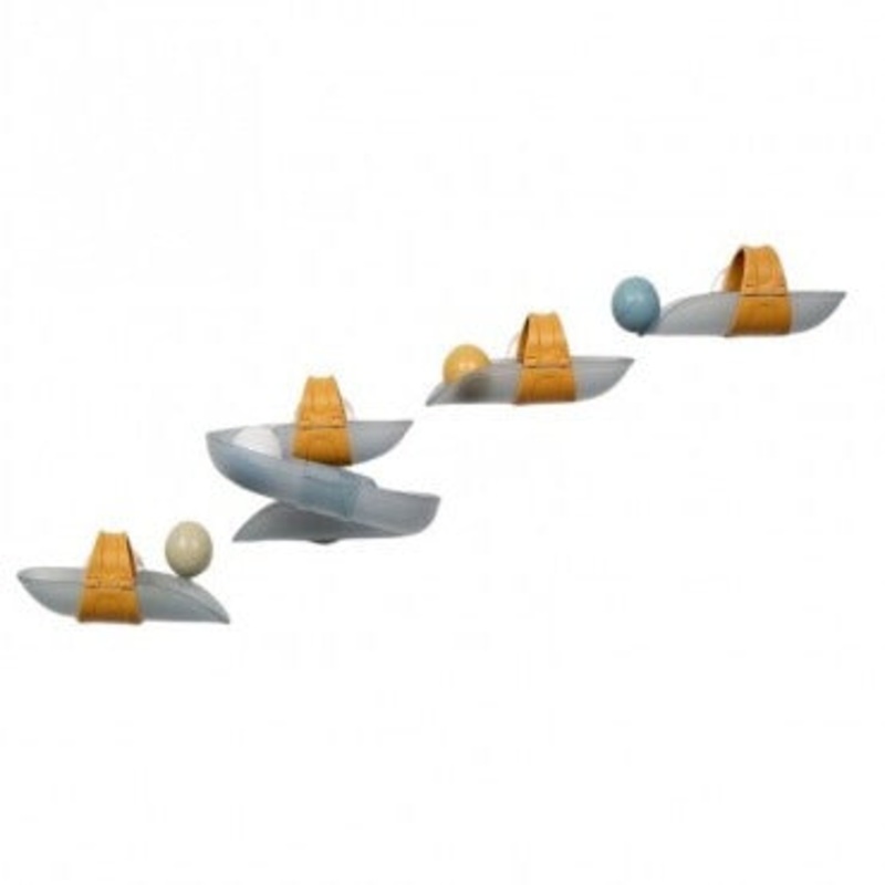 Bathtub ball track Blue