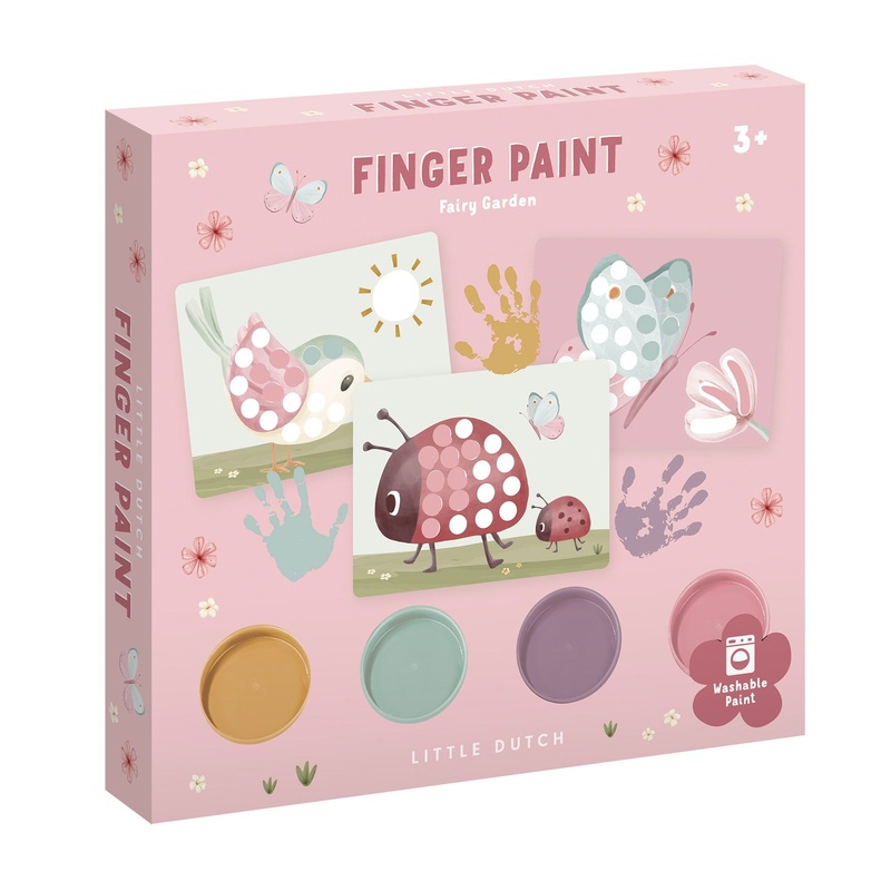 Finger Paint Fairy Garden