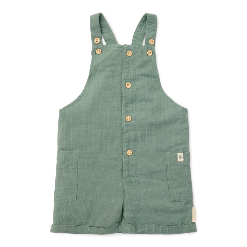 Short Dungarees Forest Green