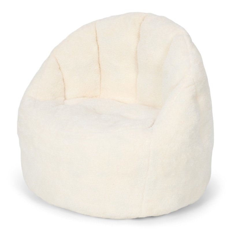 Kids Armchair – Teddy Soft White
