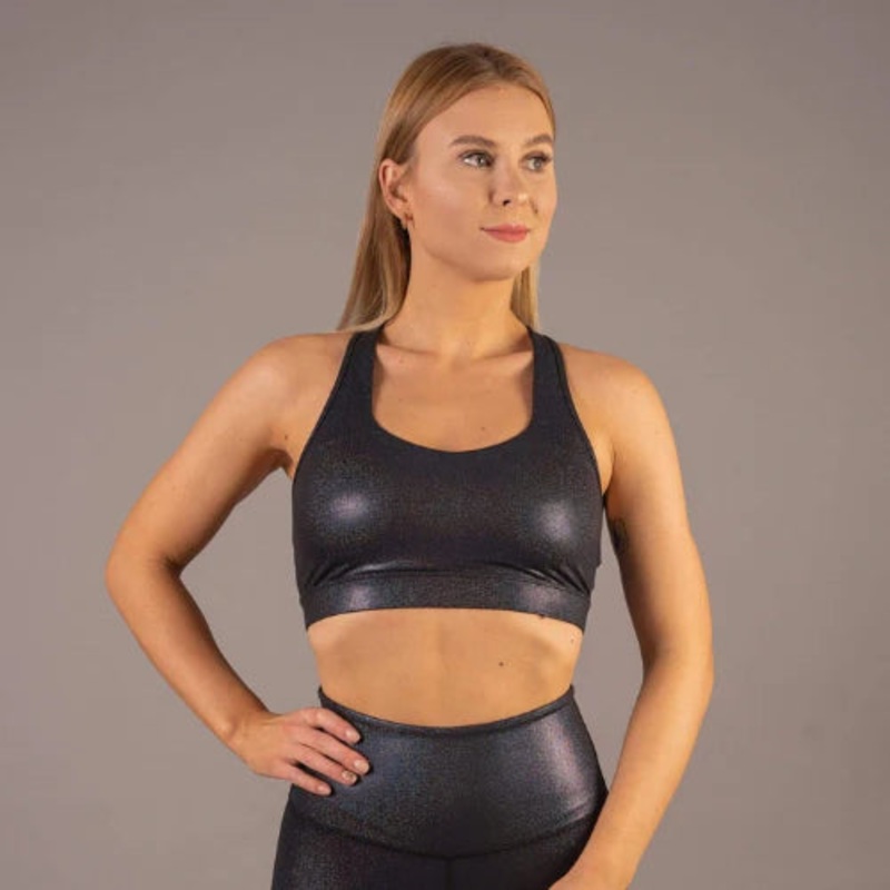 Shimmer Bra – Black