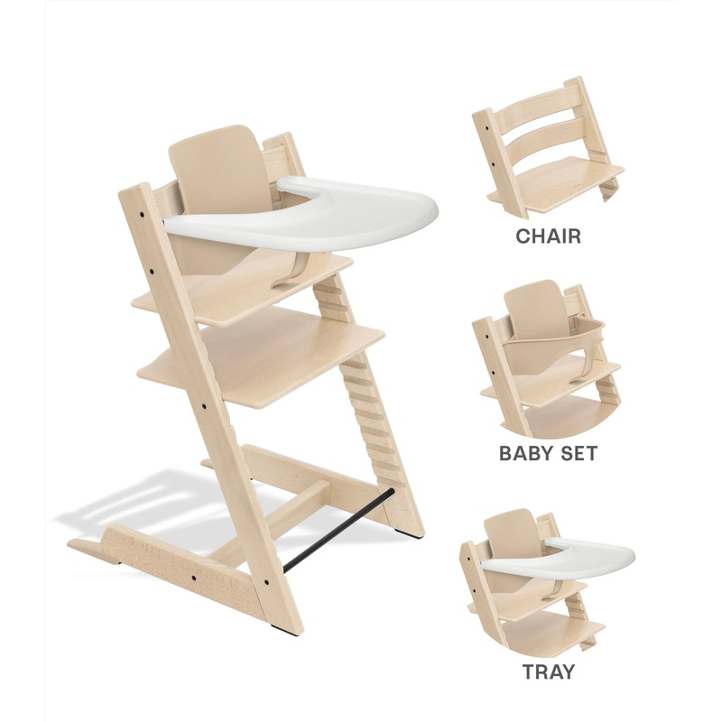 Tripp Trapp High Chair Bundle + Tray