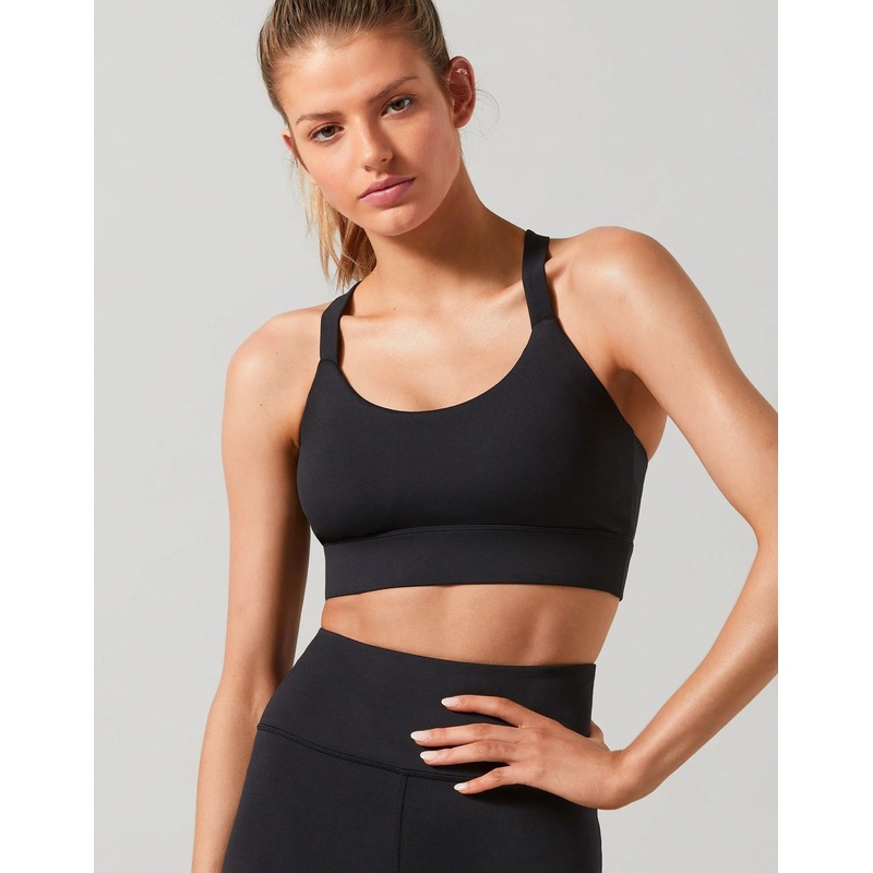 Baseline Sports Bra in Black
