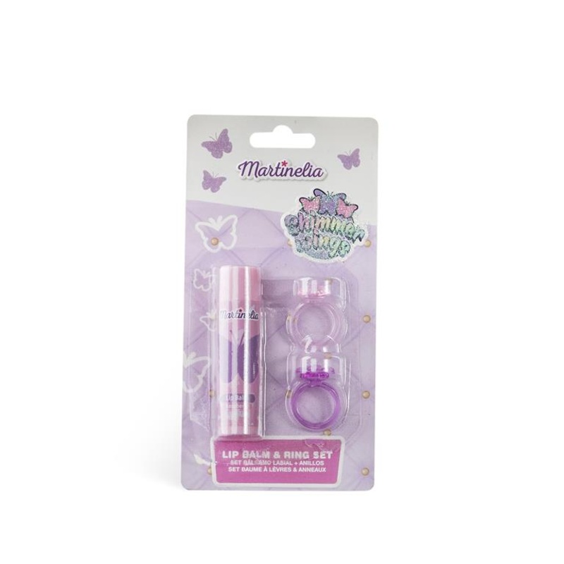 Martinelia Shimmer Wings Lipbalm & Ring
