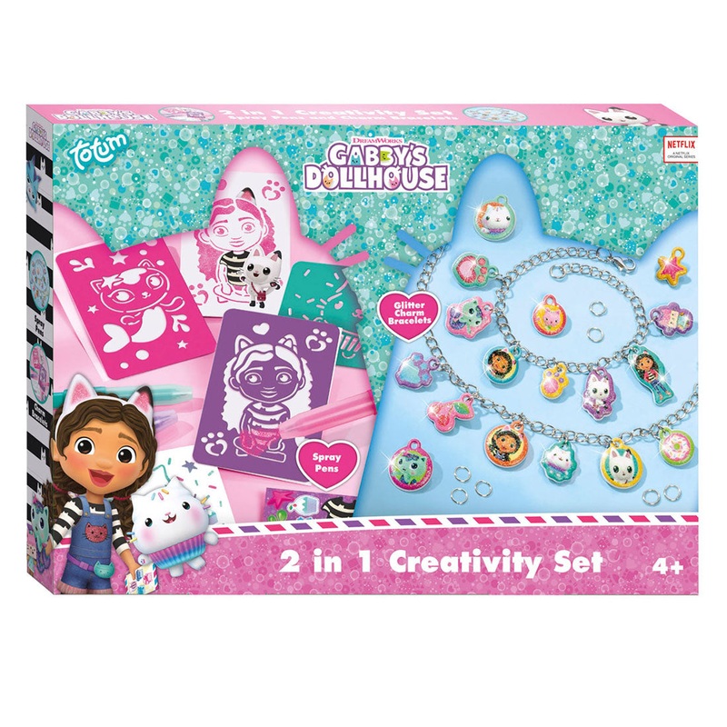 Totum Gabby’s Dollhouse – 2in1 Creativity Craft Set