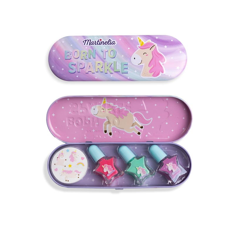 Born to Sparkle Unicorn Makeup Case