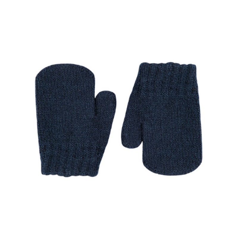 1 Finger Mittens – Navy