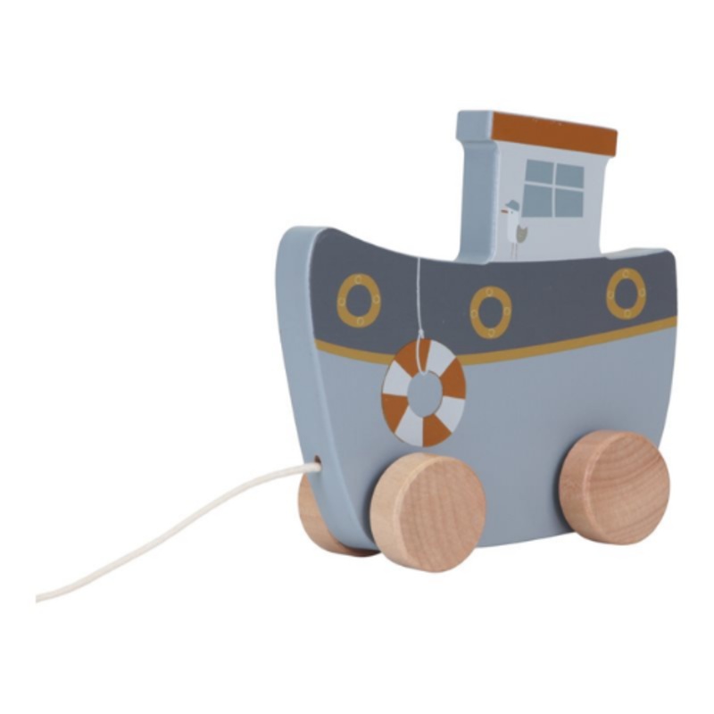 Pull-along Boat Sailors Bay