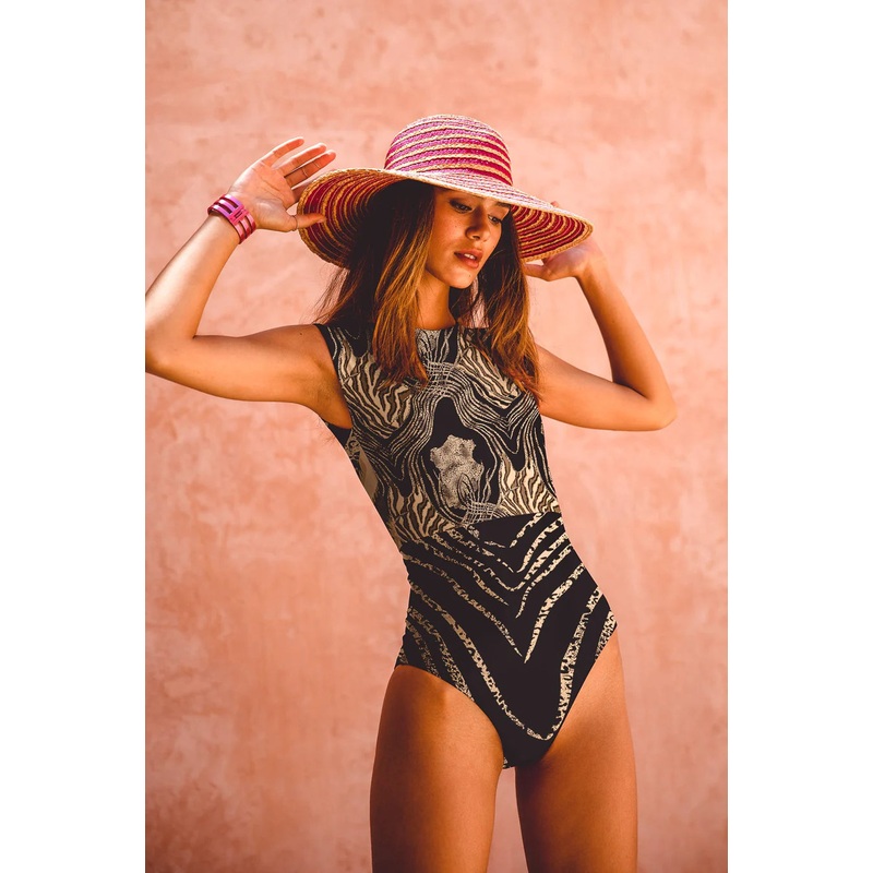 Xolani Zip Up One-Piece