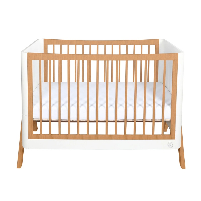 Gaia Hera Cot Bed ‘Studio Edit’ White/Oak