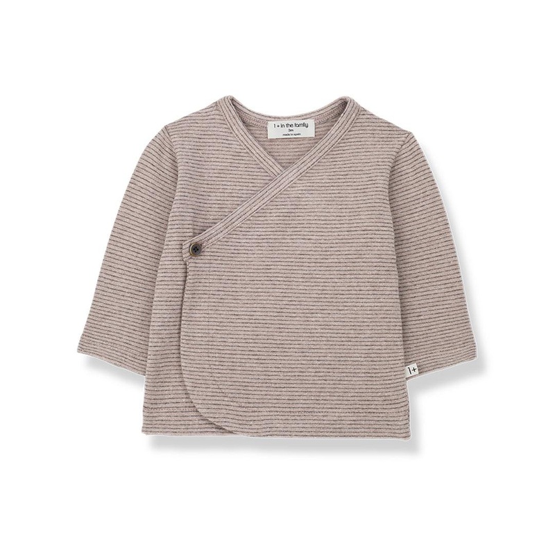 1+ in the family Sol Newborn Shirt – Old-Rose