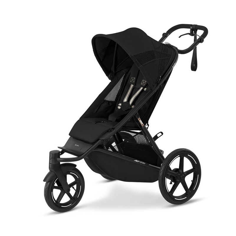 CYBEX Avi Spin Stroller – Moon Black