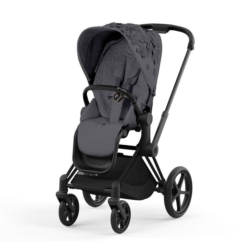 CYBEX Priam Pushchair – Simply Flowers – Dream Grey