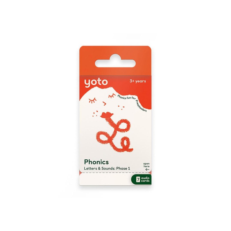 Yoto Card Multipack – Phonics: Letters + Sounds – Phase 1