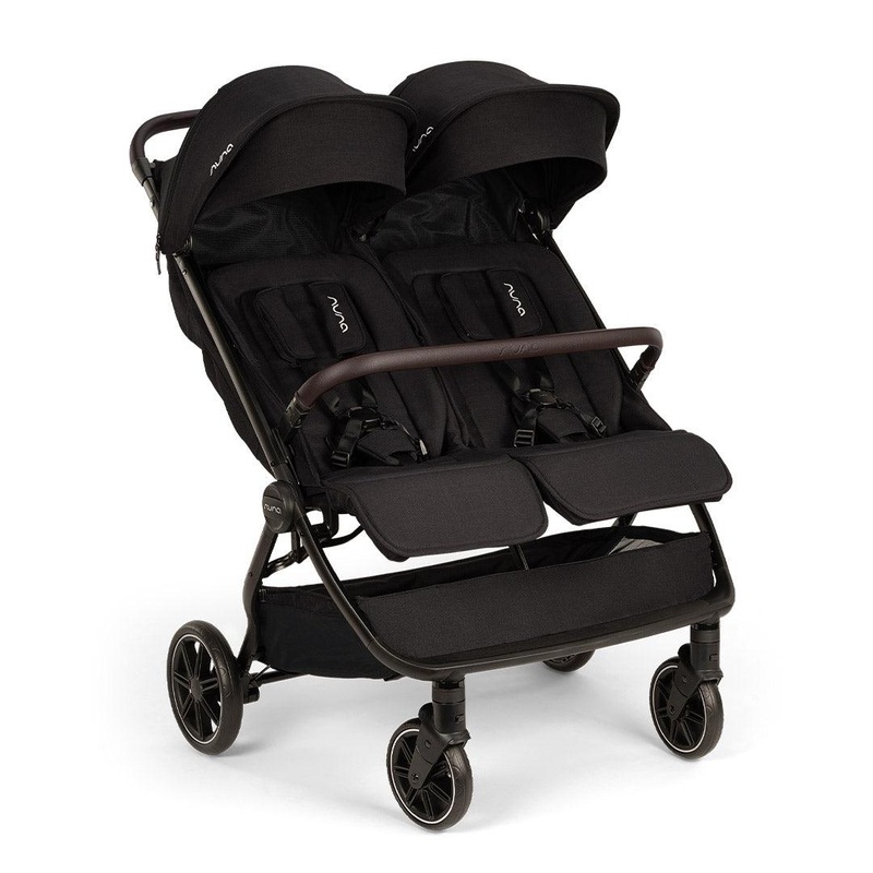 Nuna TRVL DUBL Pushchair – Caviar