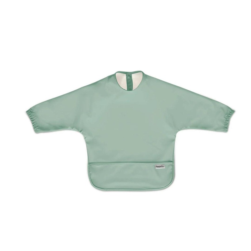 Pippeta Waterproof Cape Sleeved Bib – Meadow Green
