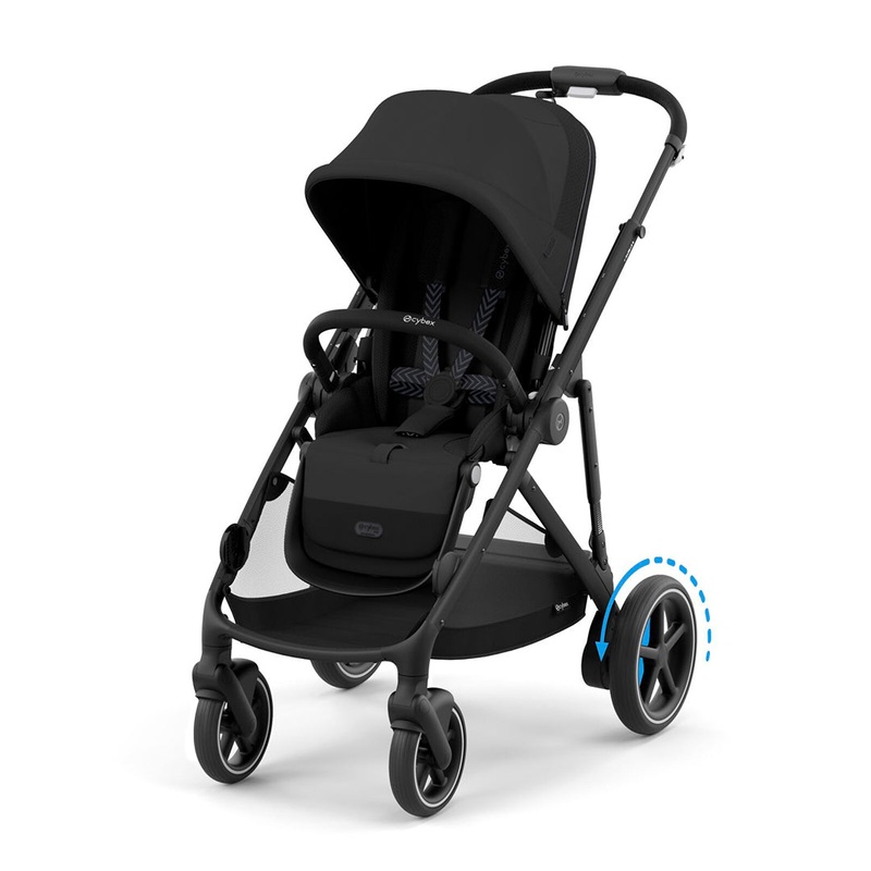 CYBEX e-Gazelle S Pushchair – Moon Black