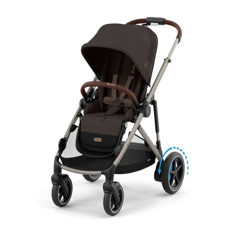 CYBEX eGazelle S Pushchair – Chocolate Brown