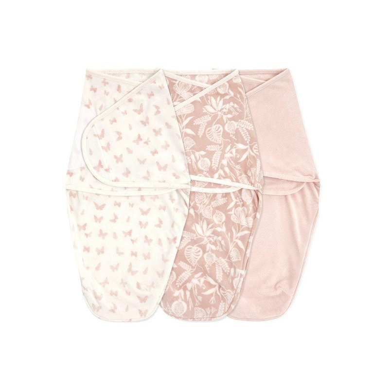 aden + anais Essentials Easy Swaddle Wrap 1.5 TOG – 3 Pack – Garden