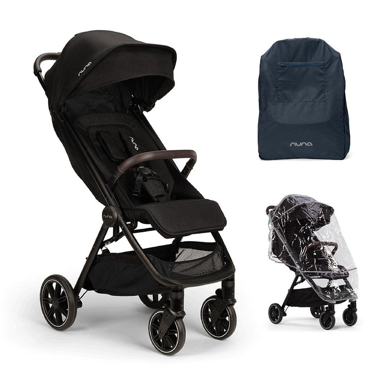 Nuna TRVL LX Compact Stroller  – Caviar