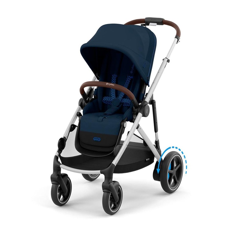 CYBEX e-Gazelle S Pushchair – Ocean Blue