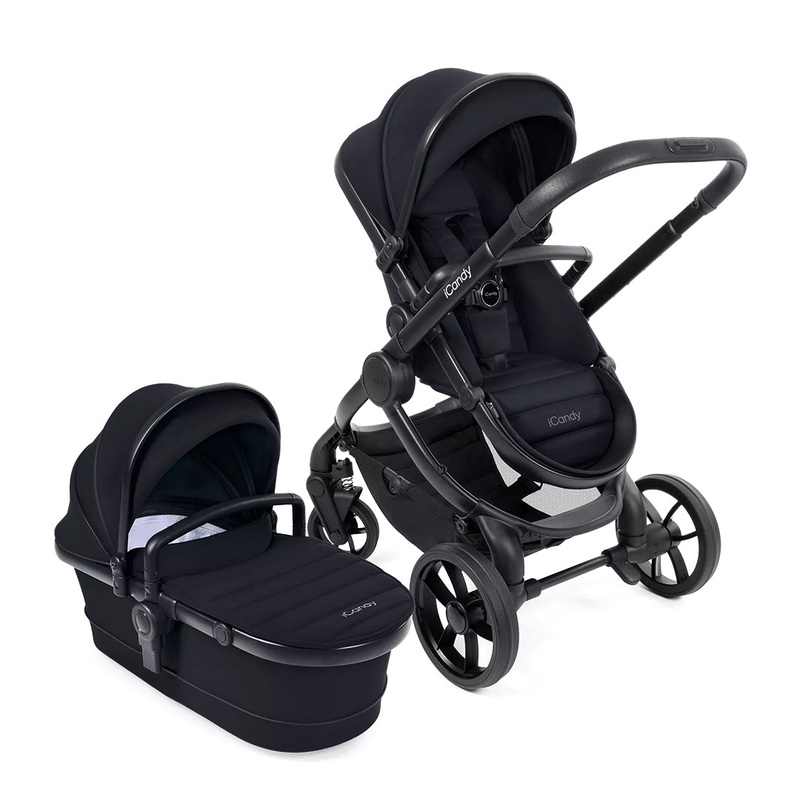 iCandy Peach 7 Pushchair & Carrycot – Black
