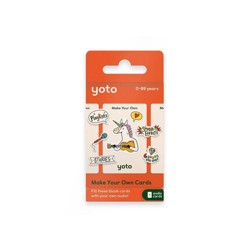 Yoto Card Multipack – Make Your Own Cards – 5 Pack