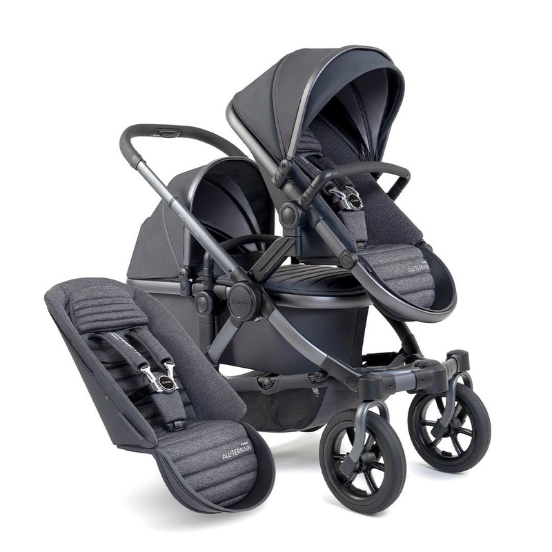 iCandy Peach 7 All Terrain Storm Double Pushchair