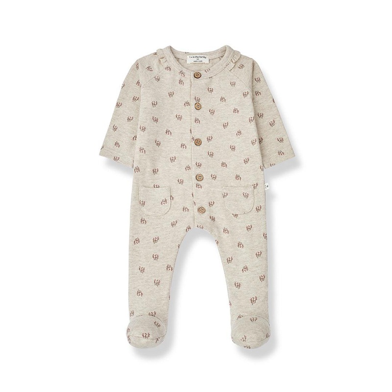 1+ in the family Melak Sleepsuit – Oatmeal