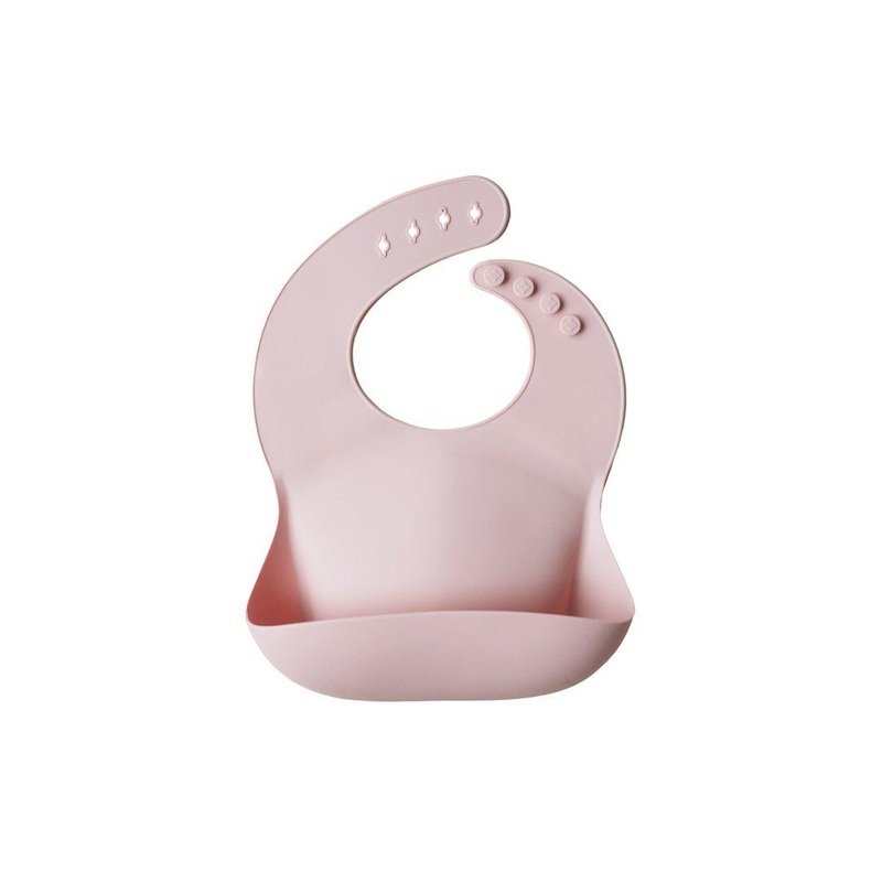 Mushie Silicone Bib – Blush