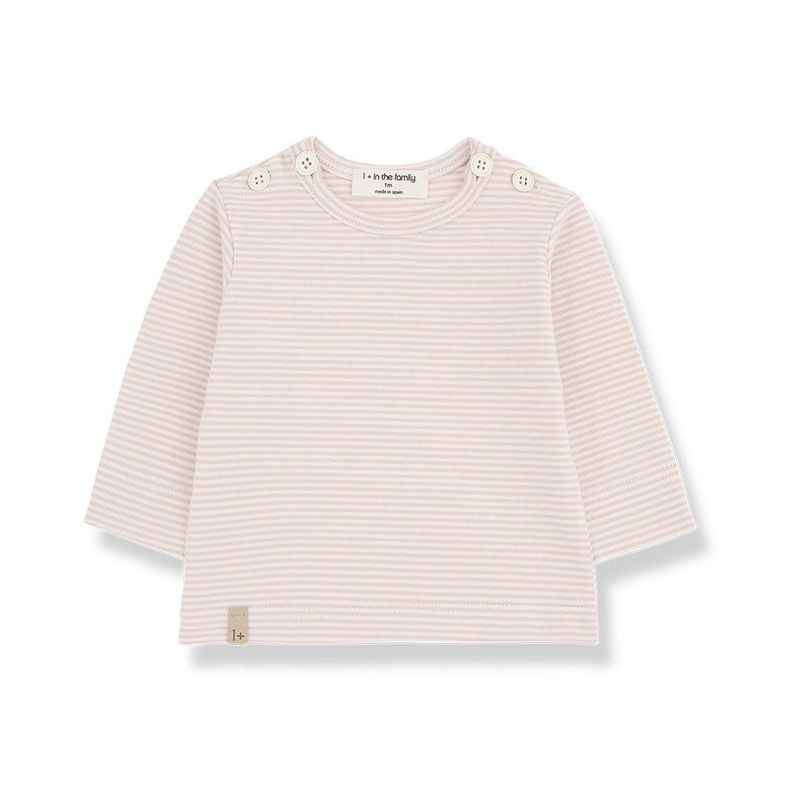 1+ In The Family OT Long Sleeve T-shirt – Nude