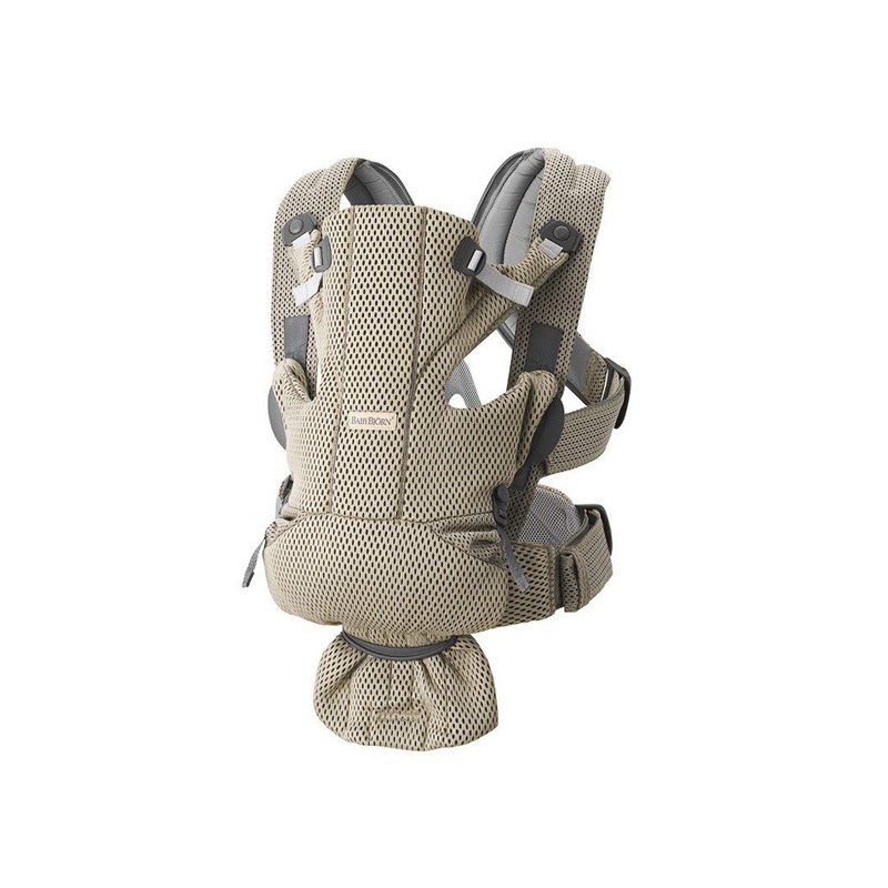 BabyBjorn Move 3D Mesh Baby Carrier – Grey Beige