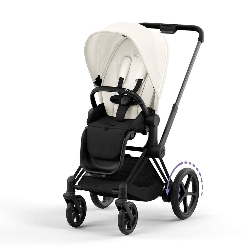 CYBEX e-Priam Pushchair – Off White